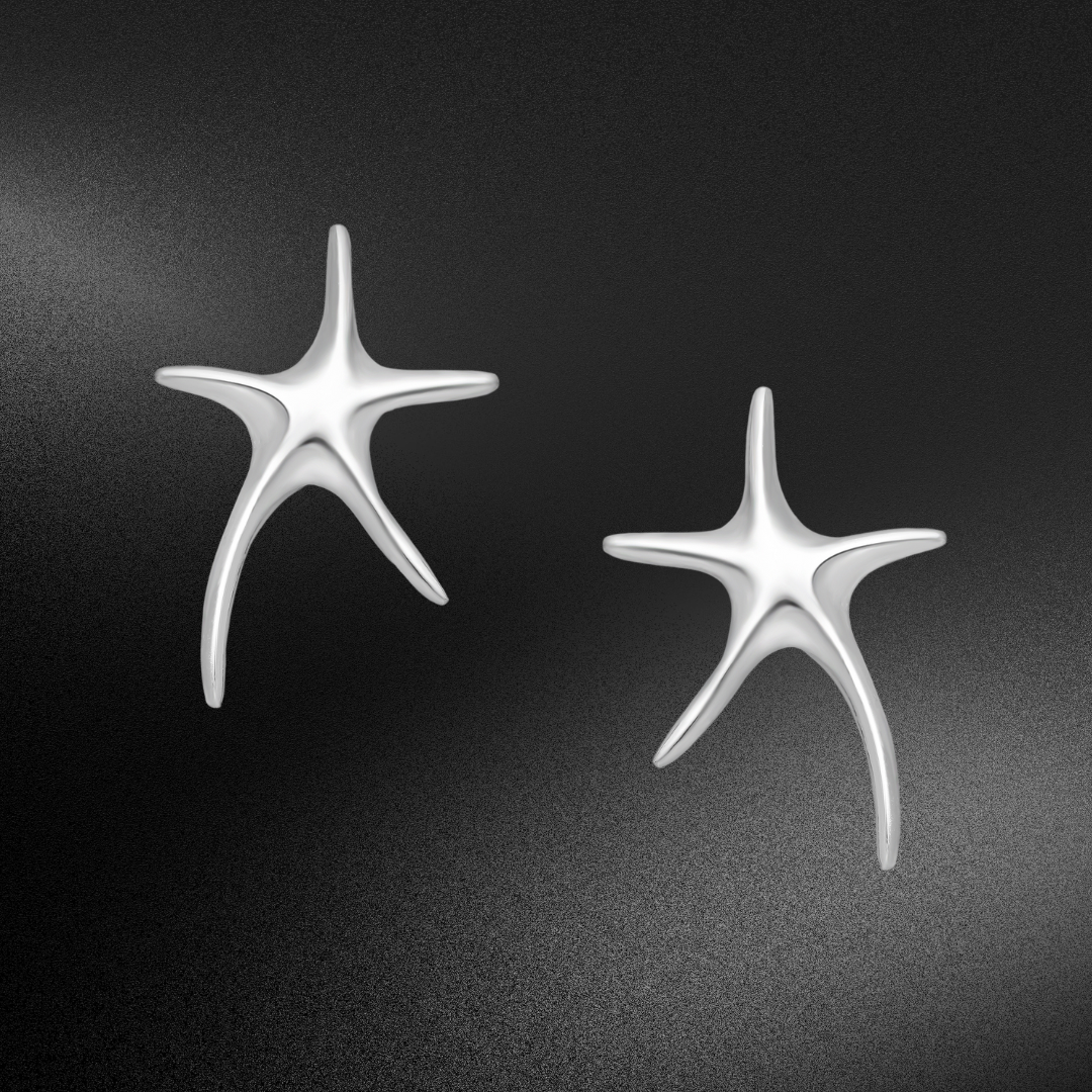 Boucles d'oreilles Starfish